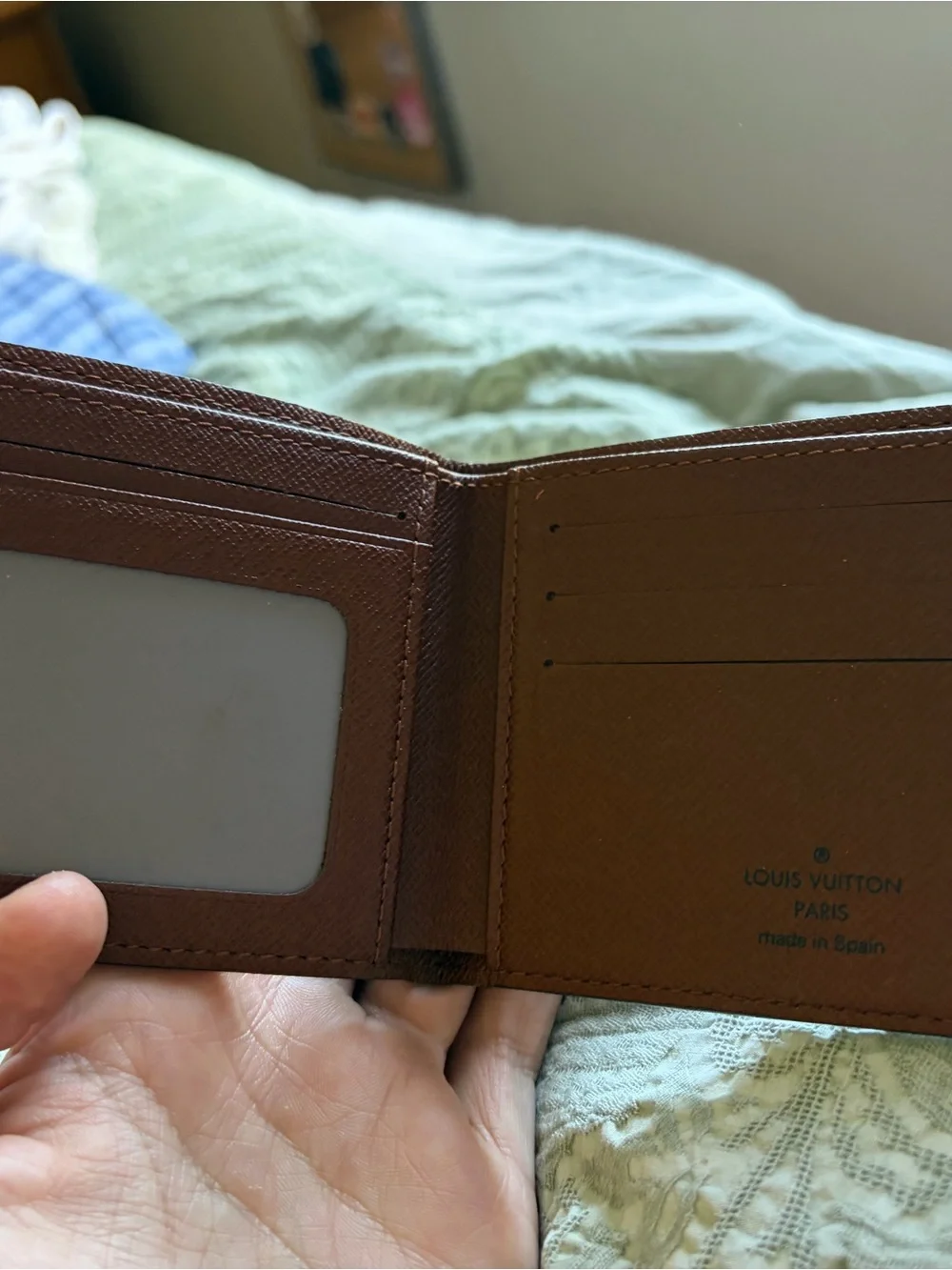 Louis Vuitton Monogram Canvas Card Holder in Brown